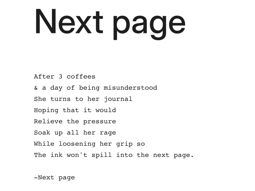 Next page
