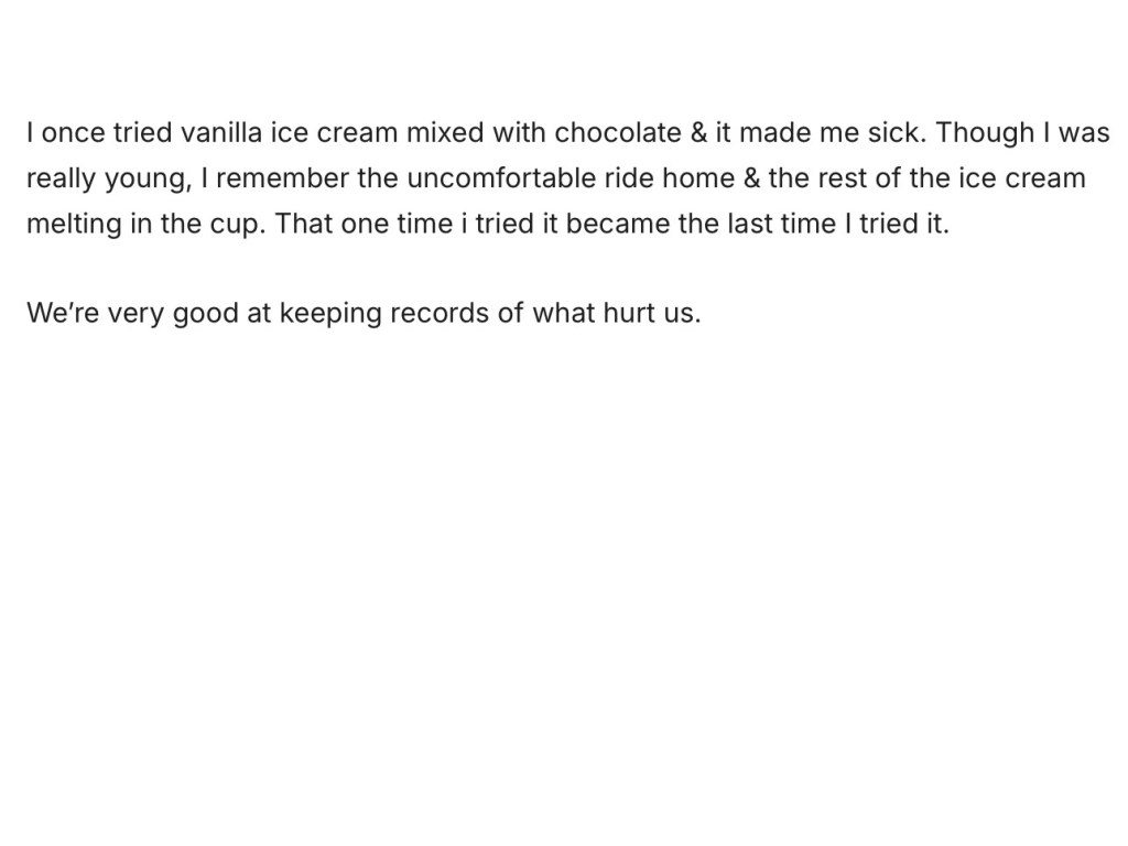 Keeping records